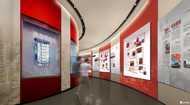 中新鎮黨群服務中心 黨建展廳設計的特色實踐
